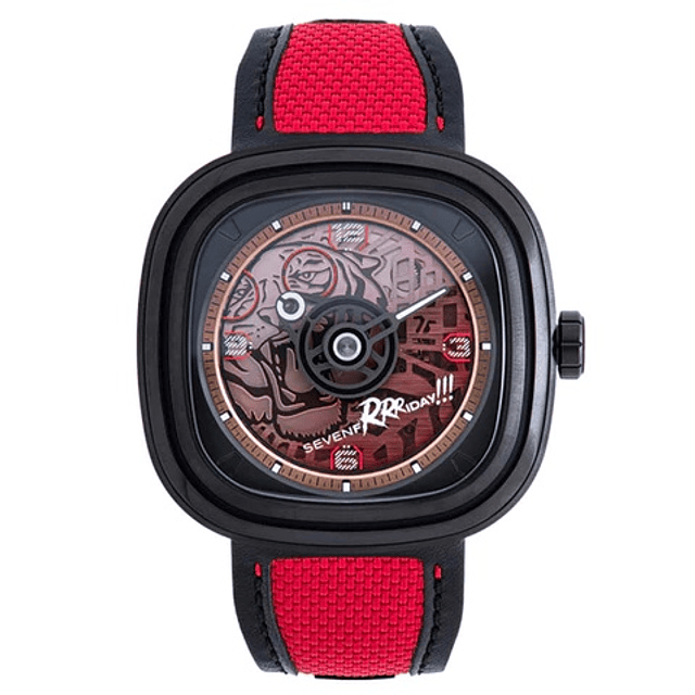 Sevenfriday Ref. T3/05 T-Series Red Tiger Edição Limitada