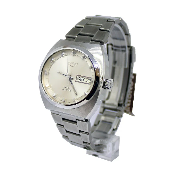 Imagem 2 de Longines Admiral Ultronic Day Date Ref. 2340.1 Cinzento