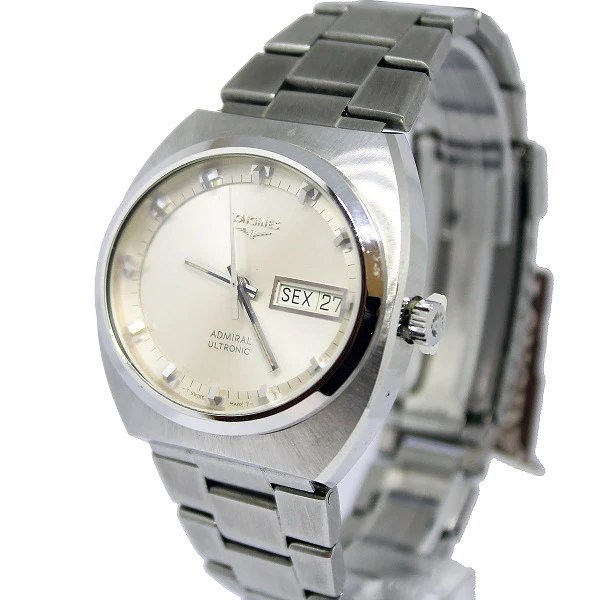 Imagem 3 de Longines Admiral Ultronic Day Date Ref. 2340.1 Cinzento