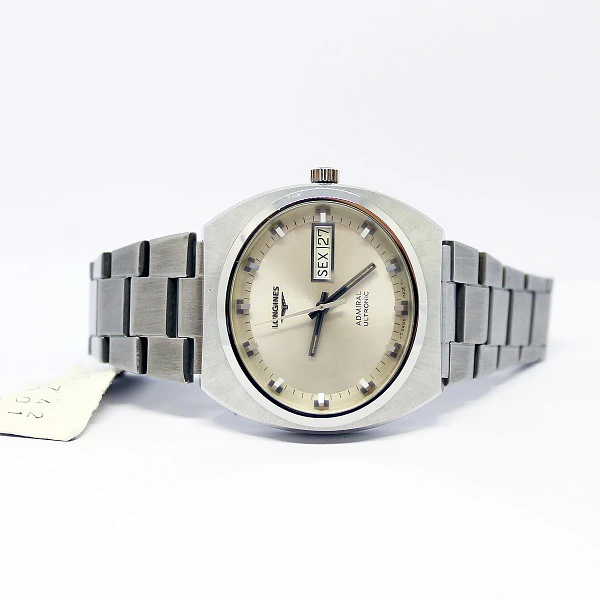 Imagem 6 de Longines Admiral Ultronic Day Date Ref. 2340.1 Cinzento