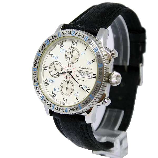 Imagem 3 de Longines Lindbergh Chronograph Ref. L2.602.4 NOS