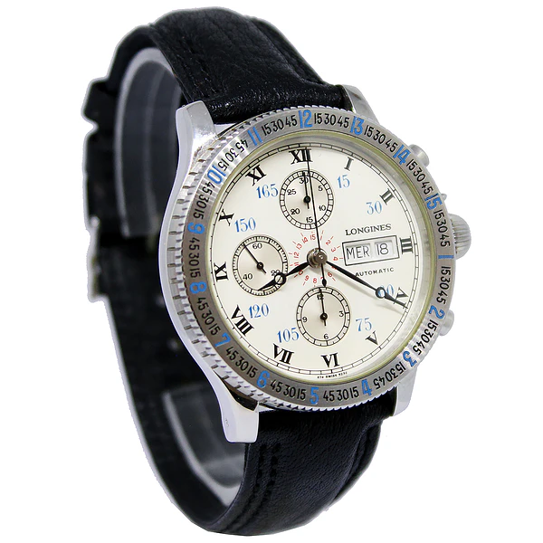 Imagem 4 de Longines Lindbergh Chronograph Ref. L2.602.4 NOS