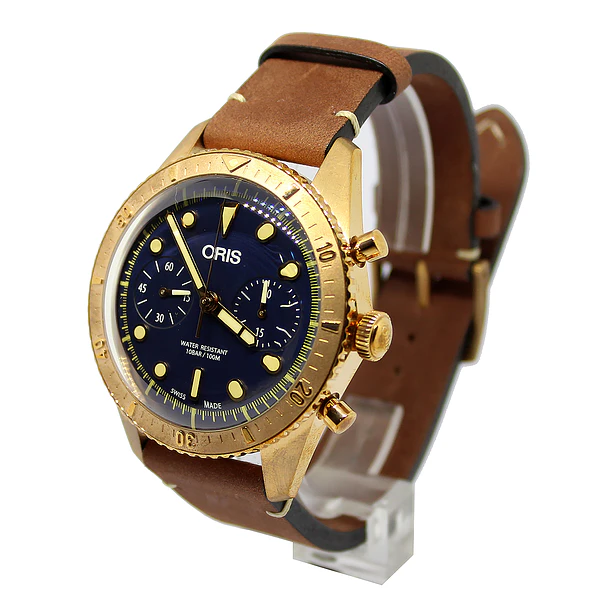 Imagem 2 de Oris Carl Brashear Chronograph Edição Limitada