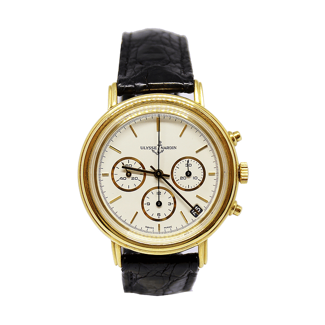 Ulysse Nardin Chronograph Ouro Amarelo 18Kt Ref. 421-22