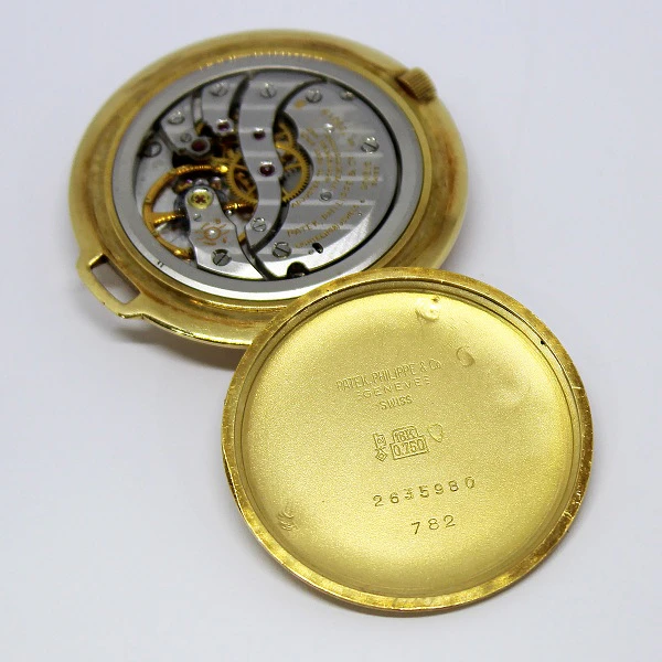 Imagem 10 de Patek Philippe Calatrava Ref. 782, Ouro, Corrente Original