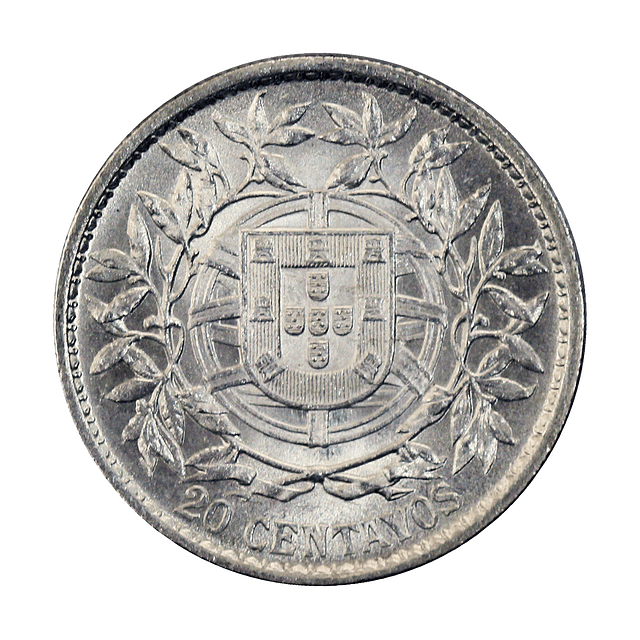 20 Centavos 1913 Prata