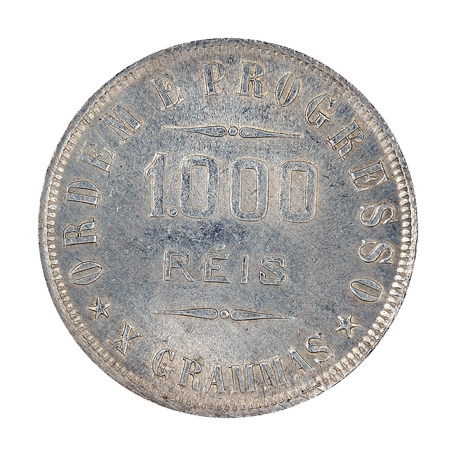 Brasil - 1000 Reis 1906 Prata