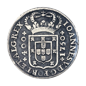D. João V - Cruzado 480 Reis 1750 Prata