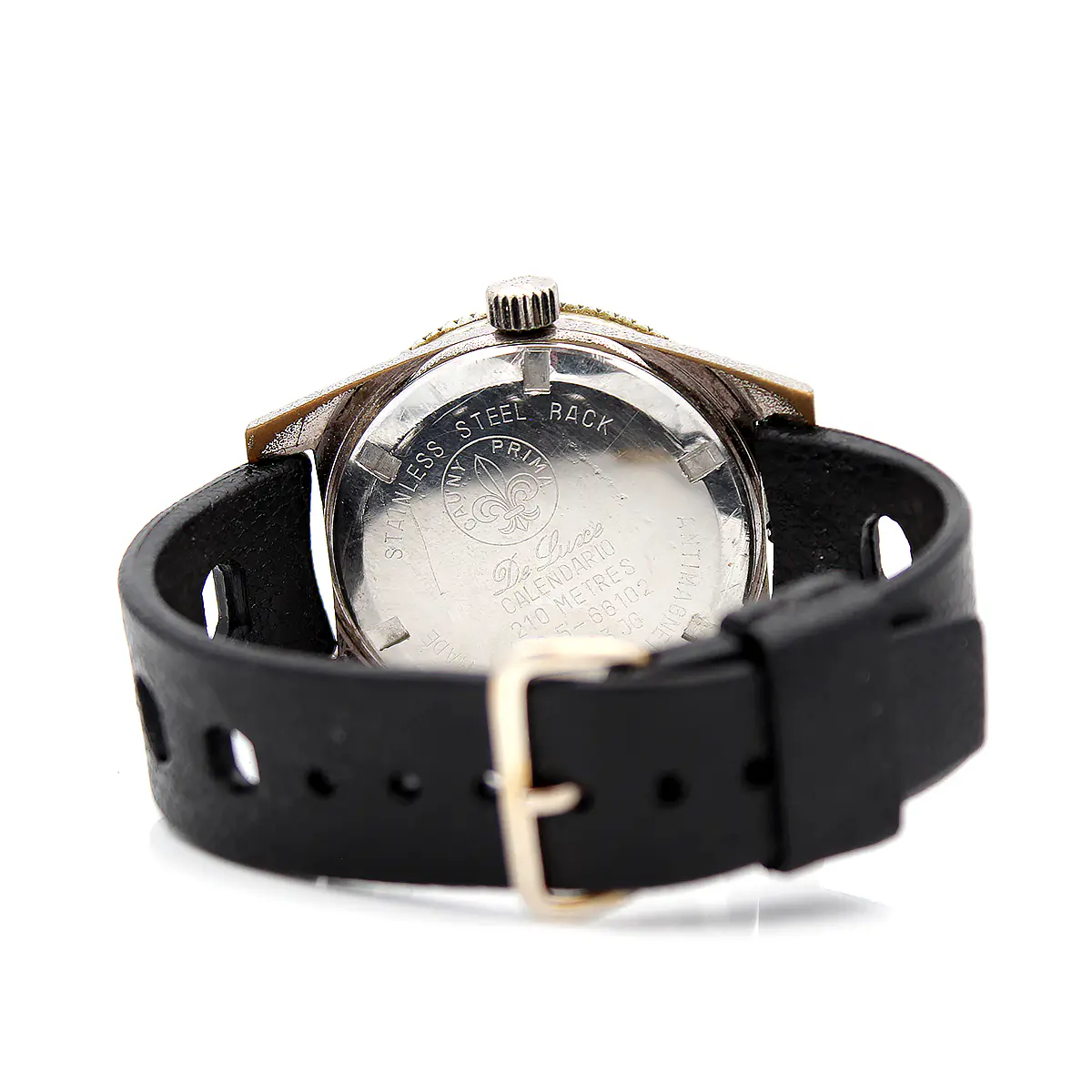 Montre Cauny Vintage Automatique Années 50 - Boîtier Doré 35mm, 17 Rubis, Suisse