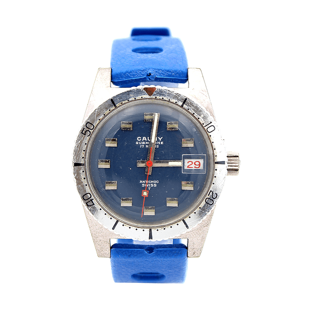 Cauny Vintage Submarine Calendario 21 Atmos Ref. 28.5-68102