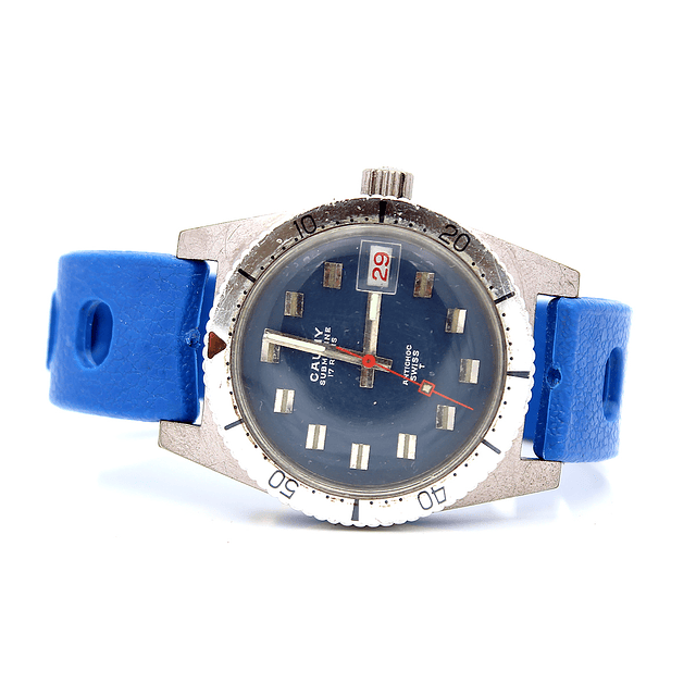 Cauny Vintage Submarine Calendario 21 Atmos Ref. 28.5-68102