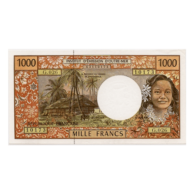 África Francesa - 1000 Francs