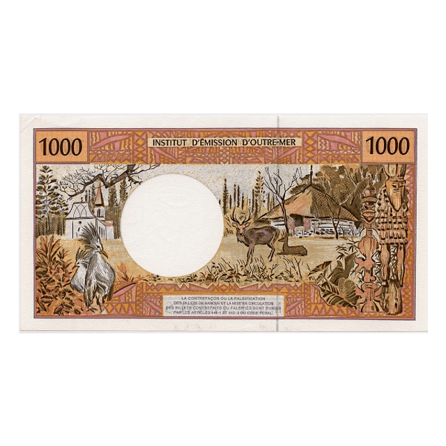 África Francesa - 1000 Francs