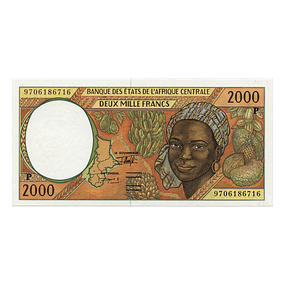 África Central 2000 Francs