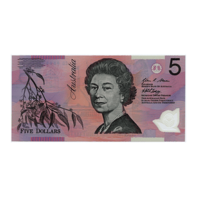 Austrália 5 Dollars 2008