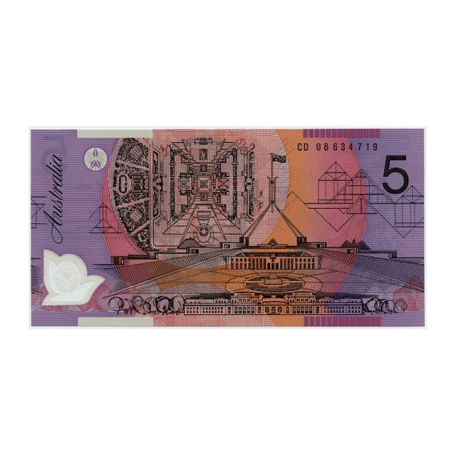 Austrália 5 Dollars 2008