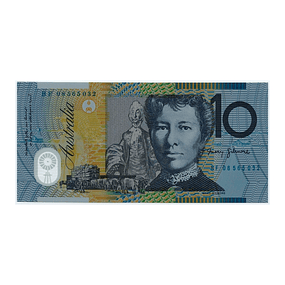 Austrália 10 Dollars 2008