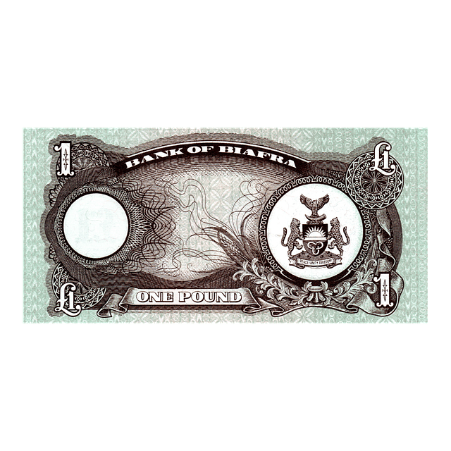 Biafra 1 Pound 1968-69 P.5