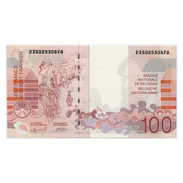 Bélgica 100 Francs 1995