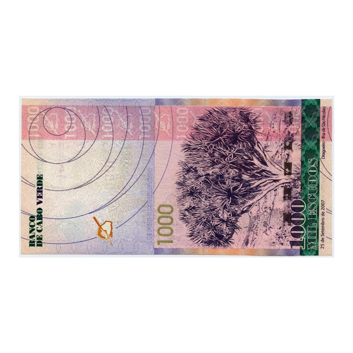 Cabo Verde 1000 Escudos 2007