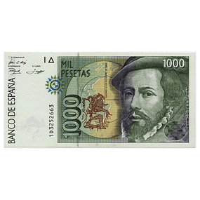 Espanha 1000 Pesetas 1992