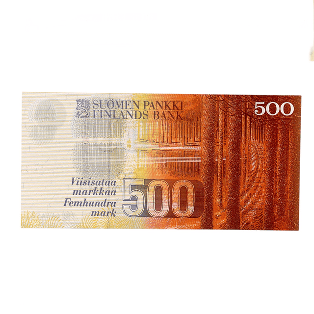 Finlândia 500 Mark 1986