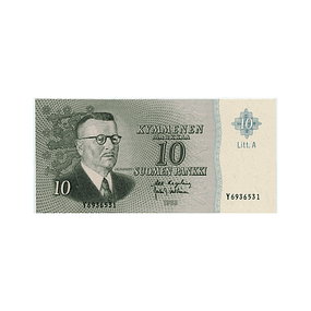 Finlândia 500 Markka 1963