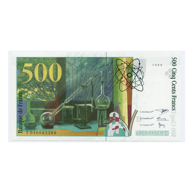 França 500 Francs 1998