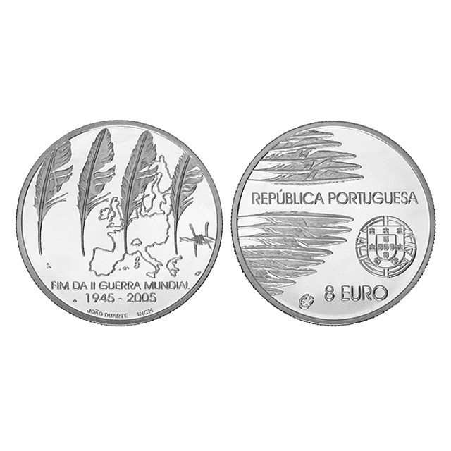 8.00 Euros Fim da 2ª Guerra Mundial