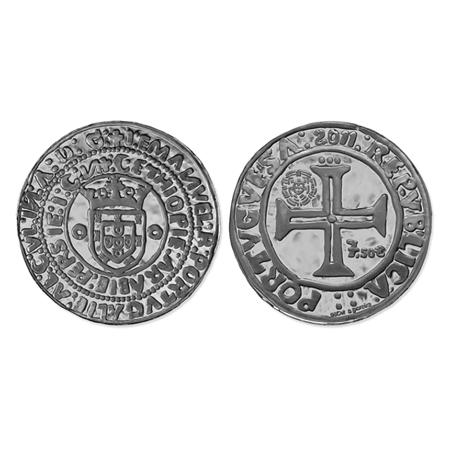 7.50 Euro Tesouros Numismáticos - O Português