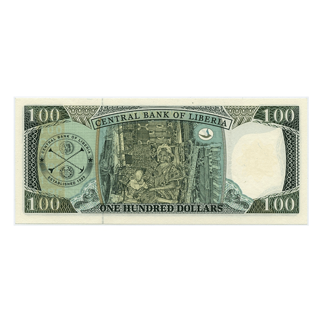 Libéria 100 Dollars 2003