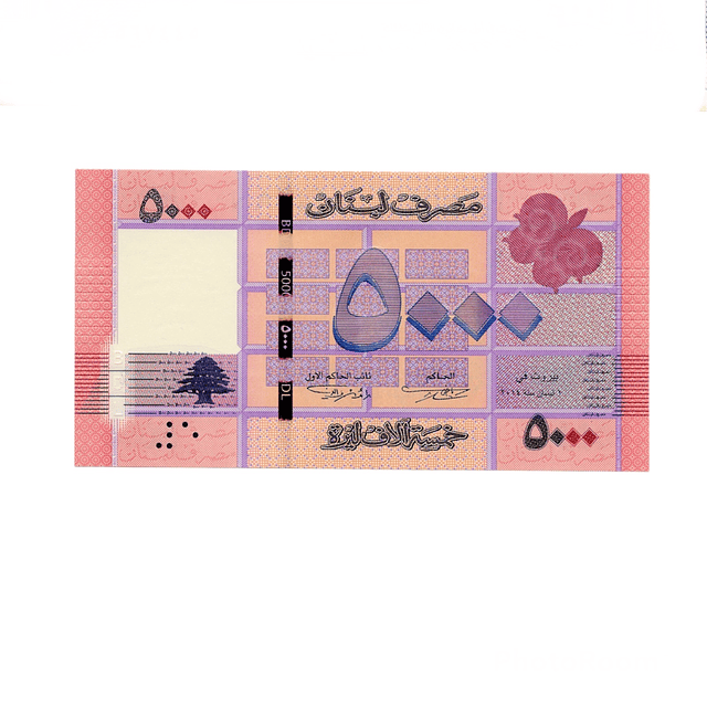 Libano 5000 Livres P.NEW