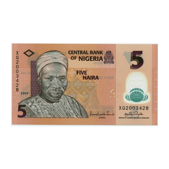Nigéria 5 Naira 2009