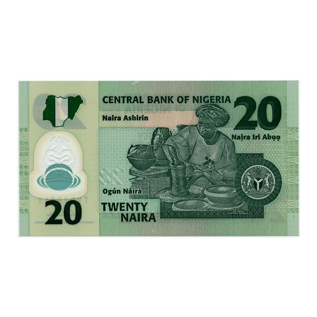 Nigéria 20 Naira 2009