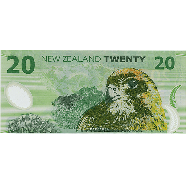 Nova Zelândia 20 Dollars 1999