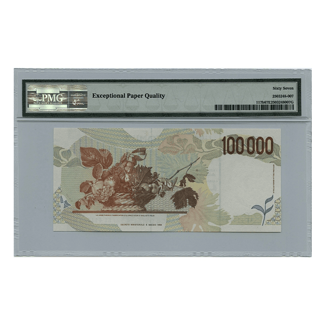 Itália 100000 Lire 1994 PMG67