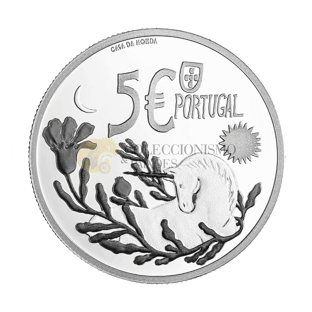 5.00 Euro O Unicórnio Revelado 2023 - 20/09