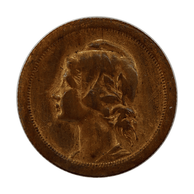 10 Centavos 1924 Bronze 
