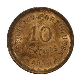 10 Centavos 1938 Bronze