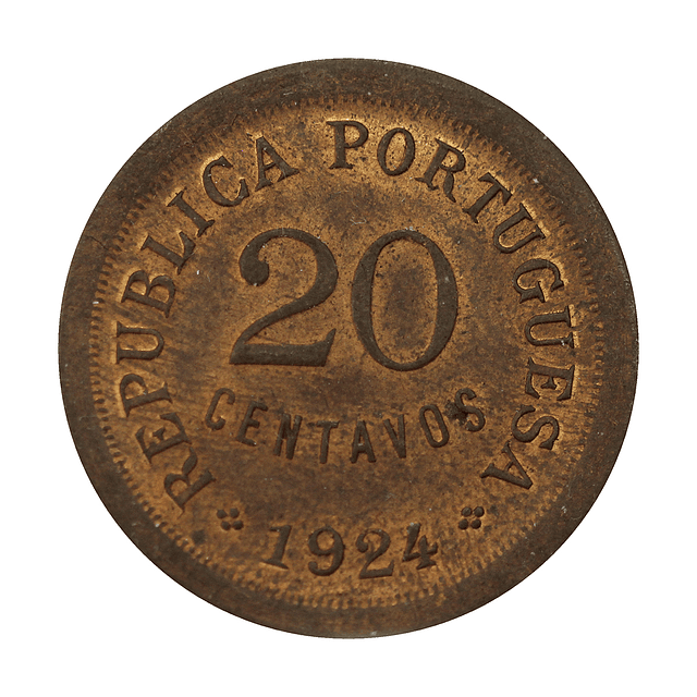 20 Centavos 1924 Bronze