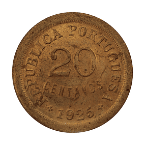 20 Centavos 1925 Bronze