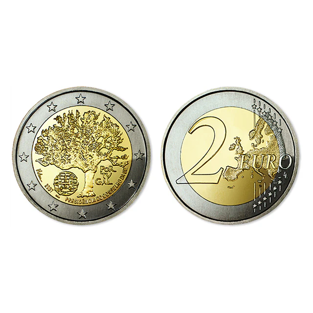 2.00 Euros Presidência da UE 2007
