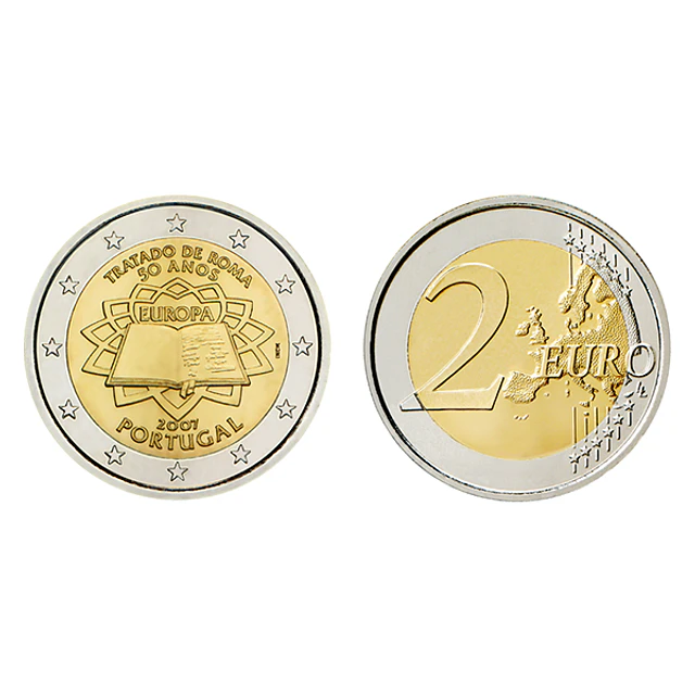 2.00 Euros Tratado de Roma 2007