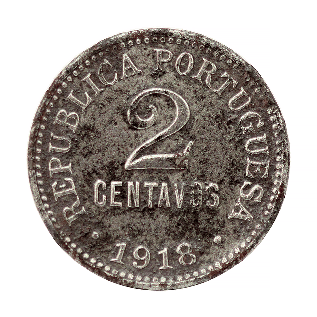 2 Centavos 1918 Ferro