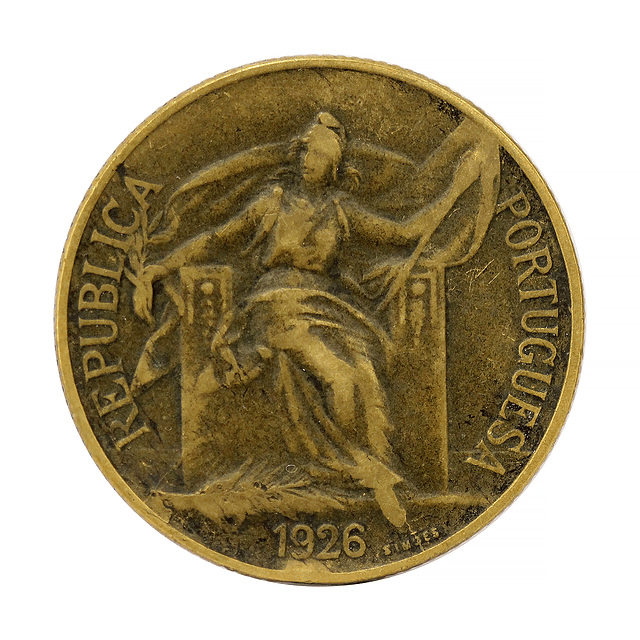 1 Escudo 1926 Bronze Aluminio