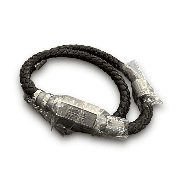 Sevenfriday Bracelete em Pele Plumber Essence PLB1/01