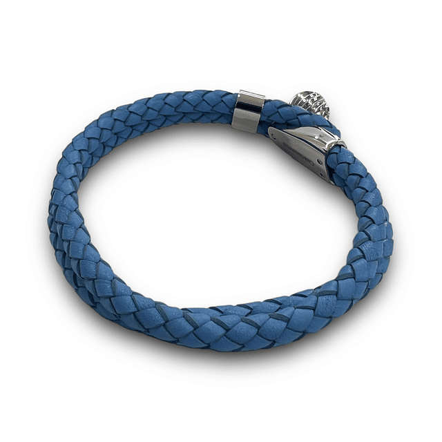Chronoswiss Bracelete em Pele Azul