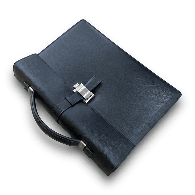 Montblanc Pasta Briefcase Preta Meisterstuck 