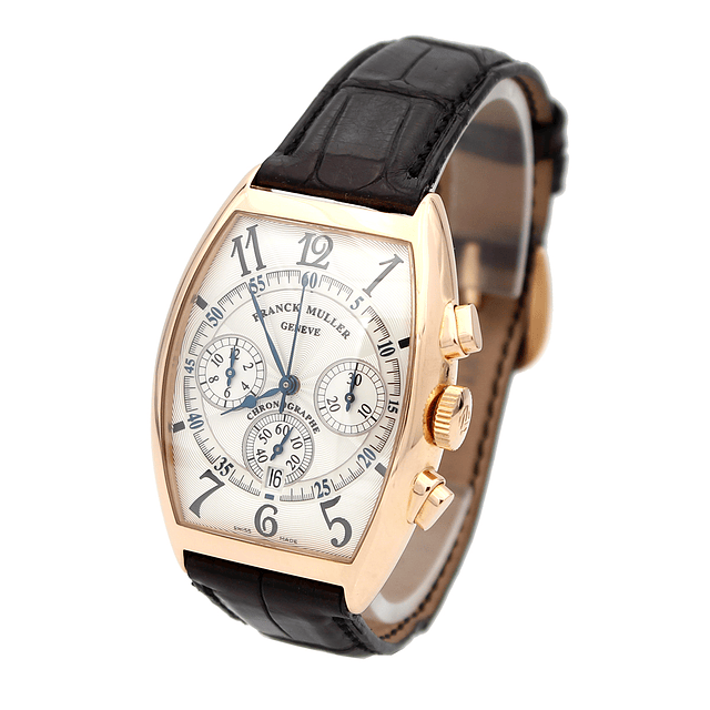 Franck Muller Master of Complications Chronograph Ouro Rosa Ref. 6850 CC AT