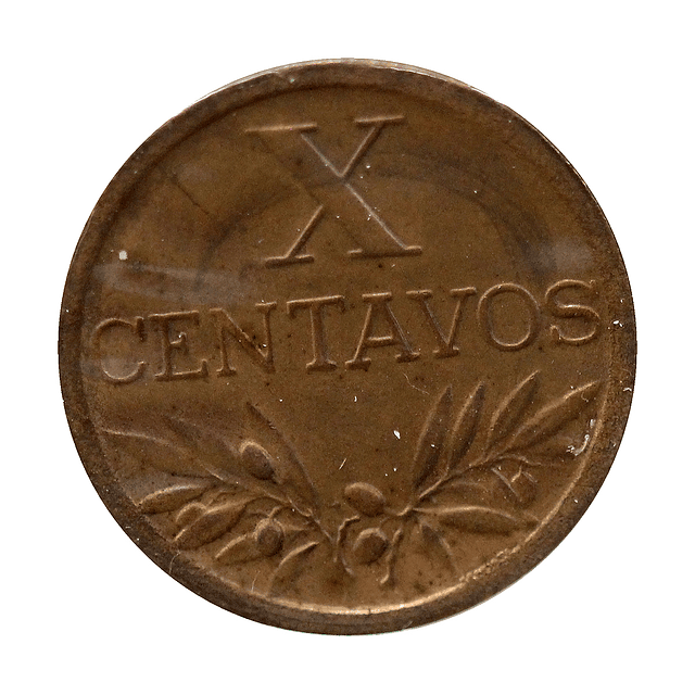 X Centavos 1945 Bronze